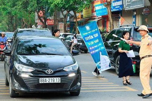 Vĩnh Phúc: Đảm bảo an toàn giao thông cho kỳ thi tuyển sinh vào lớp 10