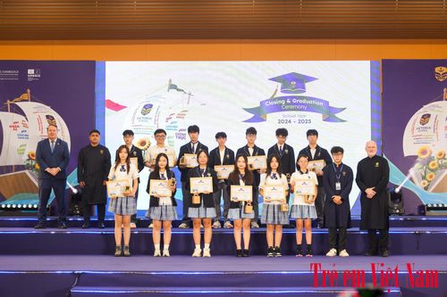 Học sinh Victoria School ghi dấu ấn với loạt thành tích năm học 2024-2025