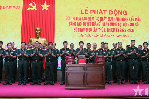 Bộ Tham mưu, Tổng cục Hậu cần - Kỹ thuật: '30 ngày đêm hành động kiểu mẫu, sáng tạo, quyết thắng'