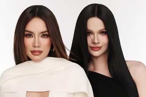 Hoa hậu Lê Hoàng Phương 'cầm tay chỉ dáng' cho Hà Tâm Như trong bộ ảnh truyền cảm hứng tháng 'Pride Month'
