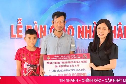 Báo Hà Tĩnh khánh thành 2 căn nhà nhân ái
