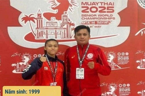 Võ sỹ Huỳnh Hà Hữu Hiếu lần thứ 2 vô địch Muay thế giới