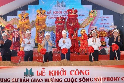 Nam Hiệp Thành Bình Dương và Hoàng Anh Holdings khởi công dự án Symlife tại Bình Dương