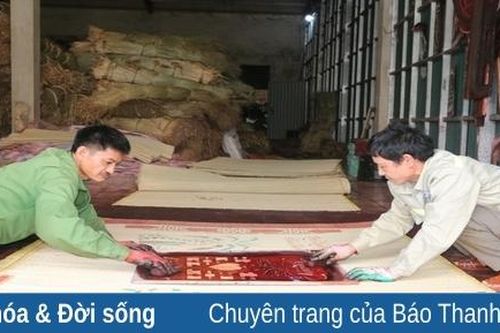 Nghề chiếu cói ở Châu Sơn