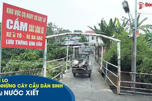 Nỗi lo từ những cây cầu dân sinh mùa nước xiết