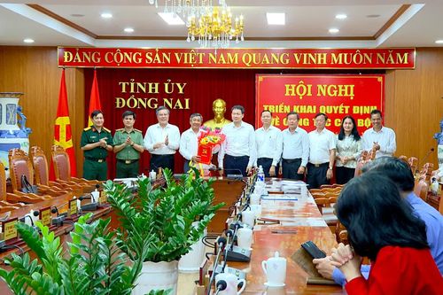Phó bí thư thường trực Tỉnh ủy Đồng Nai Hồ Thanh Sơn nghỉ hưu từ ngày 1-6-2025