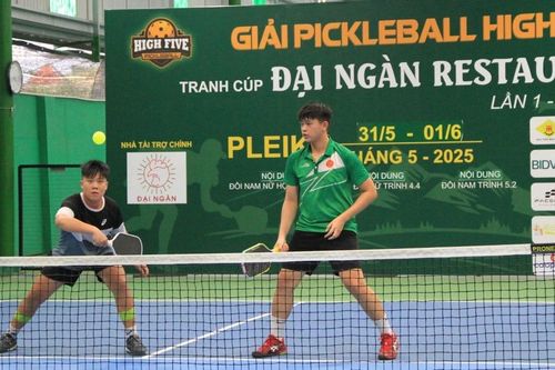 Hơn 100 cặp vận động viên tham gia giải Pickleball HighFive tranh cúp Đại Ngàn Restaurant