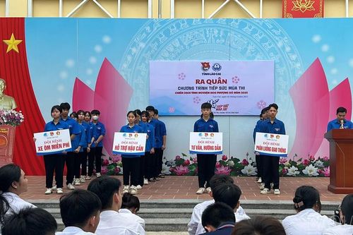 Ra quân Chương trình 'Tiếp sức mùa thi' và Chiến dịch tình nguyện 'Hoa phượng đỏ' năm 2025