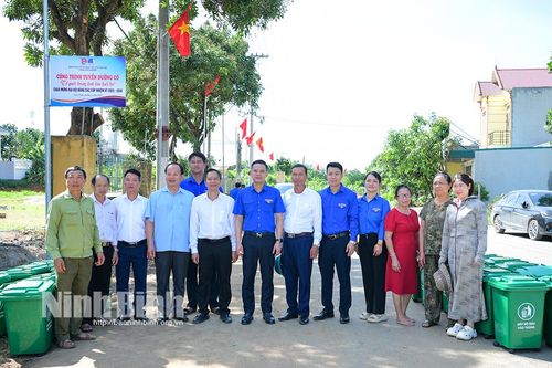 Thành đoàn Tam Điệp tổ chức các hoạt động hưởng ứng Chiến dịch Thanh niên tình nguyện hè 2025