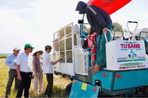 Nông dân Hương Thủy nói không với đốt rơm rạ trên đồng