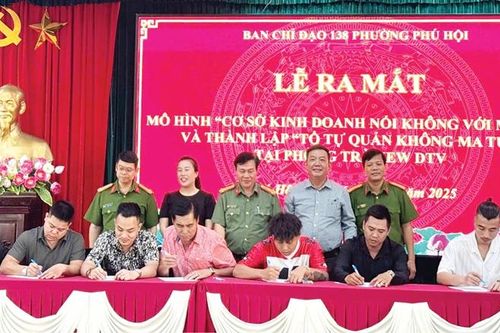 Nhiều giải pháp phòng, chống tội phạm và tệ nạn ma túy