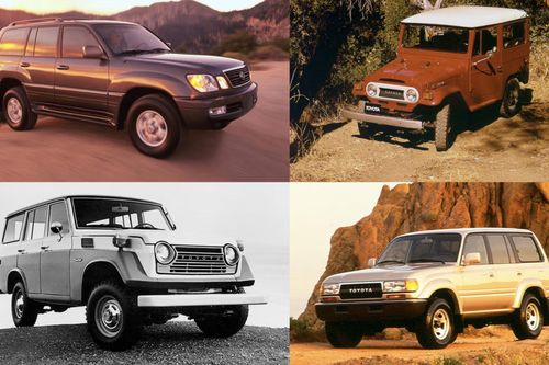 Lịch sử các thế hệ Toyota Land Cruiser
