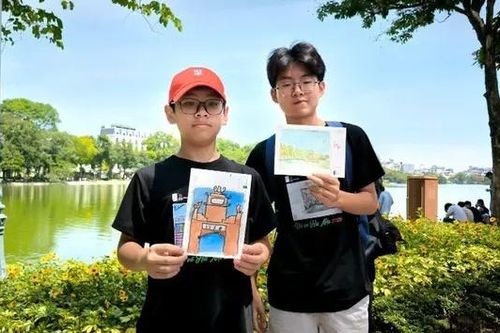 Bé vẽ Hà Nội: Ký họa phố cổ bằng mắt trẻ thơ