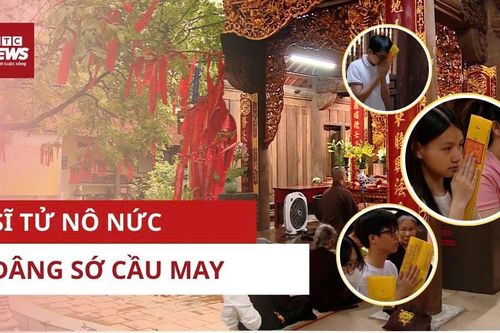 Thi lớp 10 cận kề: Sĩ tử Hà Thành gửi gắm niềm tin chốn linh thiêng