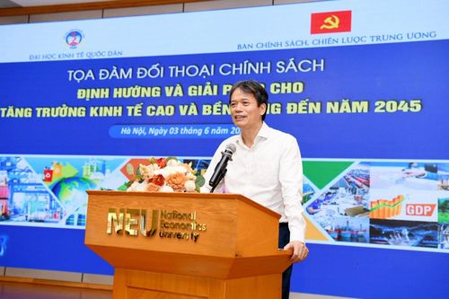 Đại học Kinh tế quốc dân hiến kế tăng trưởng hai con số