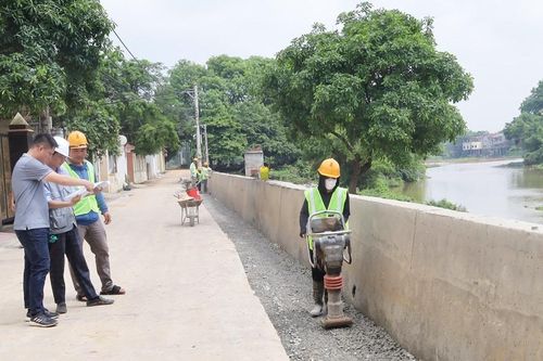 Chương Mỹ nỗ lực bảo đảm an toàn đê điều