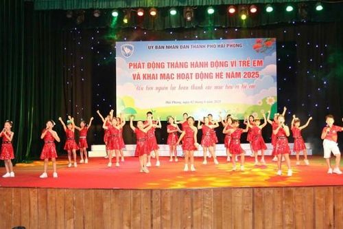 Tháng hành động vì trẻ em: Hải Phòng tạo dựng môi trường sống an toàn, lành mạnh cho trẻ