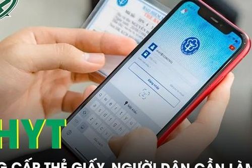 Từ ngày 1/6 dừng cấp thẻ bảo hiểm y tế giấy, người dân cần làm gì?