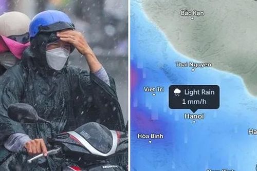 Gió Đông Bắc đã về gây mưa ở miền Bắc, dự báo Hà Nội mưa nhiều vào hôm nào?