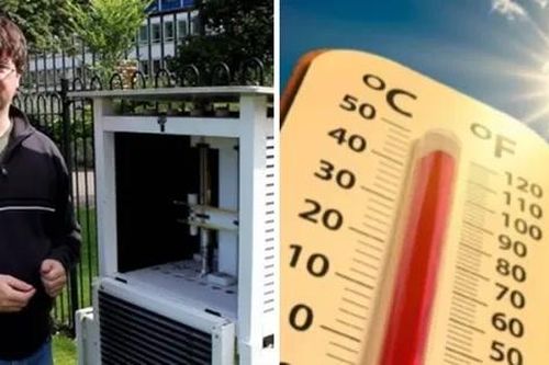 Trung Quốc: Ghi nhận nhiệt độ tăng vọt, hóa ra có người đốt lửa dưới lều khí tượng