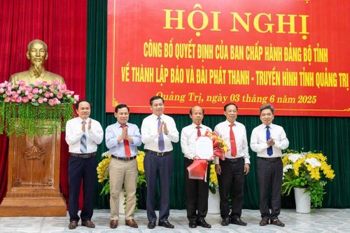 Công bố thành lập Báo và Đài Phát thanh - Truyền hình tỉnh Quảng Trị
