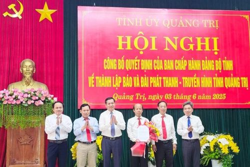 Nhà báo Võ Nguyên Thủy được bổ nhiệm Tổng Biên tập Báo và Đài phát thanh-Truyền hình tỉnh Quảng Trị