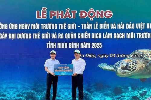 Ninh Bình ra quân hưởng ứng Ngày Môi trường thế giới và kêu gọi 'Chống ô nhiễm nhựa'