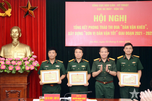 Cục Xe máy - Vận tải thực hiện hiệu quả Phong trào thi đua 'Dân vận khéo'