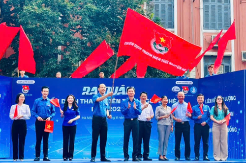 Thành đoàn Hà Nội ra quân Chiến dịch Thanh niên tình nguyện hè 2025