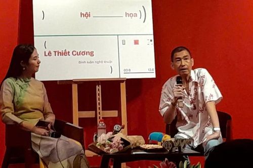 Họa sĩ Lê Thiết Cương và hành trình 'Trò chuyện với hội họa'
