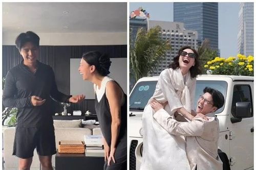 Huy Trần chiều vợ số 1, Ngô Thanh Vân sướng như 'bà hoàng'
