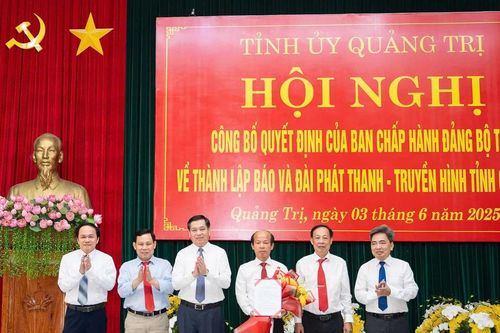 Thành lập Báo và Đài Phát thanh - Truyền hình tỉnh Quảng Trị