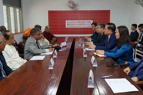 Đoàn đại biểu Đảng Cộng sản Việt Nam thăm và làm việc tại Sri Lanka