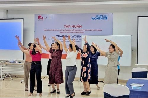 Tăng cường năng lực triển khai mô hình dịch vụ hỗ trợ nạn nhân bạo lực giới tại địa phương