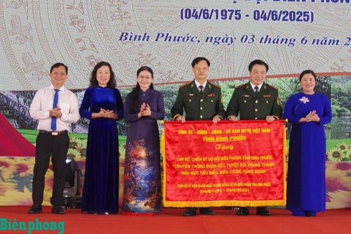 Lễ kỷ niệm 50 năm Ngày truyền thống BĐBP Bình Phước