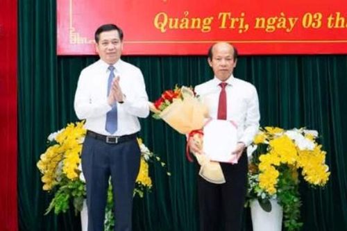 Bổ nhiệm Tổng Biên tập Báo và Đài Phát thanh - Truyền hình tỉnh Quảng Trị