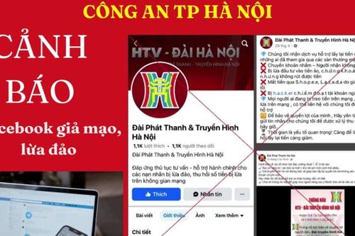 Cảnh báo giả mạo Đài Phát thanh và Truyền hình Hà Nội