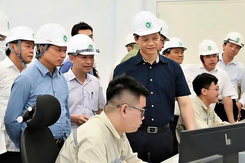 Chủ tịch UBND tỉnh Bắc Ninh kiểm tra hoạt động Nhà máy điện rác Thăng Long và tiến độ các tuyến đường đấu nối khu công nghiệp Nam Sơn