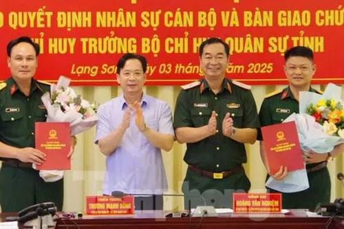 Lạng Sơn có tân Chỉ huy trưởng Bộ Chỉ huy Quân sự tỉnh