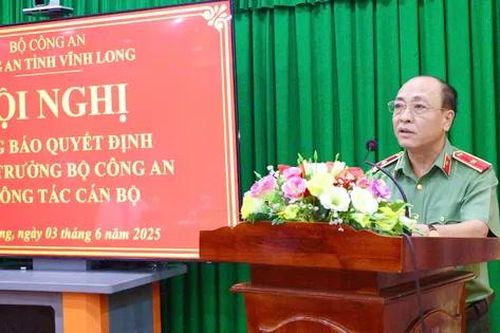 Giám đốc Công an tỉnh Vĩnh Long nghỉ hưu