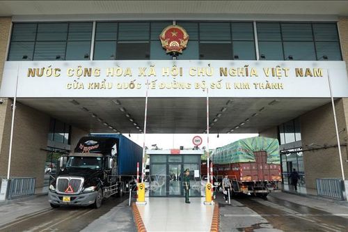 Thông quan nhanh hàng hóa qua cửa khẩu Lào Cai