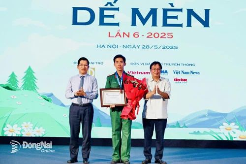 Lý Thăng Long và Giải thưởng Khát vọng Dế mèn 2025