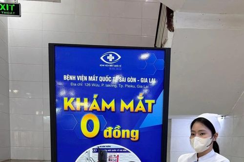 Bệnh viện Mắt Quốc tế Sài Gòn-Gia Lai triển khai chương trình Khám mắt 0 đồng