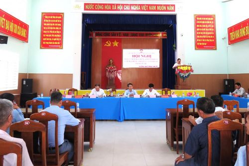 Đại biểu HĐND tỉnh Khánh Hòa tiếp xúc cử tri huyện Vạn Ninh