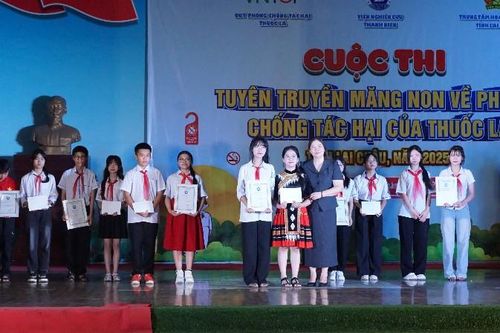 Cuộc thi Tuyên truyền măng non về phòng, chống tác hại của thuốc lá