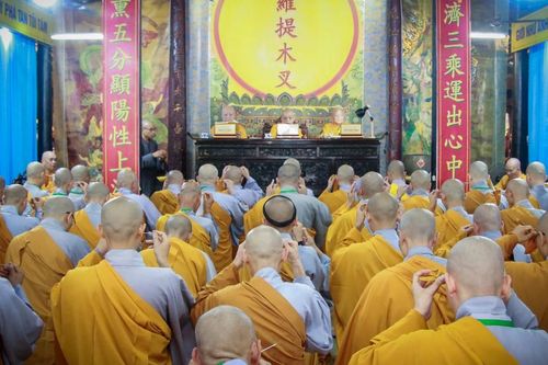 Đồng Tháp: Tấn đàn truyền giới Sa-di, Tỳ-kheo tại giới trường chùa Phước Hưng