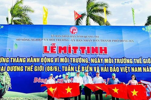 Quảng Trị mít tinh hưởng ứng Ngày Môi trường Thế giới và Tháng hành động vì môi trường 2025