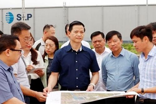 Chủ tịch UBND tỉnh Bắc Ninh kiểm tra các tiến độ dự án đầu tư xây dựng các tuyến đường