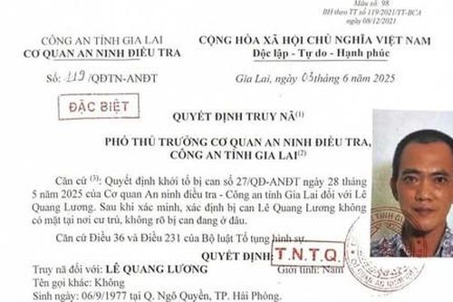 Truy nã đối tượng tổ chức cho người khác xuất cảnh trái phép