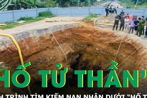 Na Rì - Cuộc tìm kiếm nạn nhân dưới 'hố tử thần' sâu 18 mét